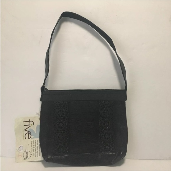 Smateria Five Black Small Shoulder Fair Trade V1 - Picture 6 of 7